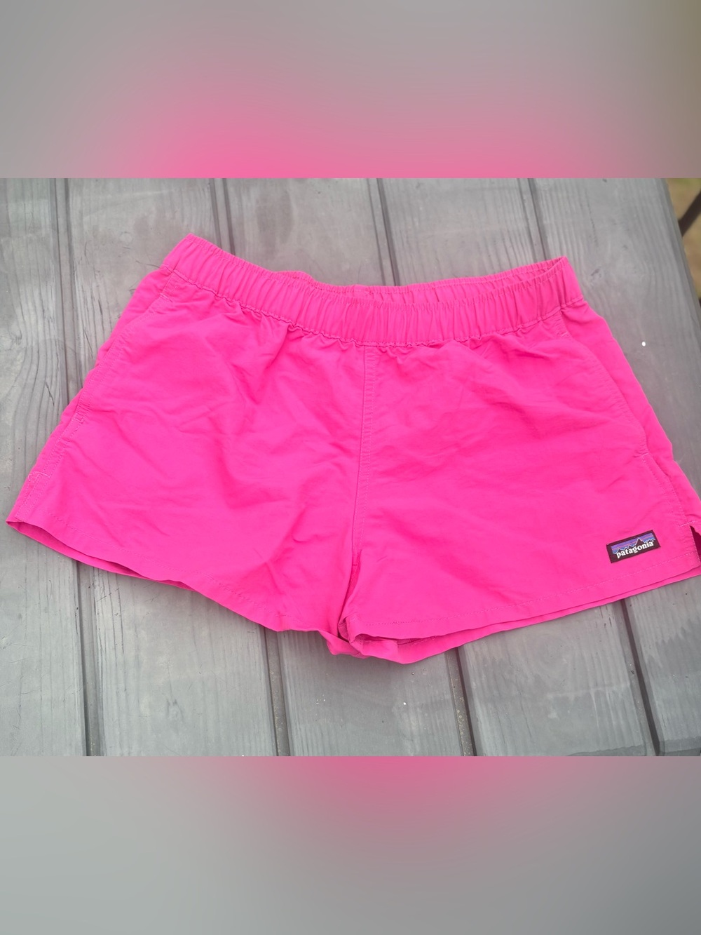 Patagonia Women’s Pink Shorts - Picture 2 of 7